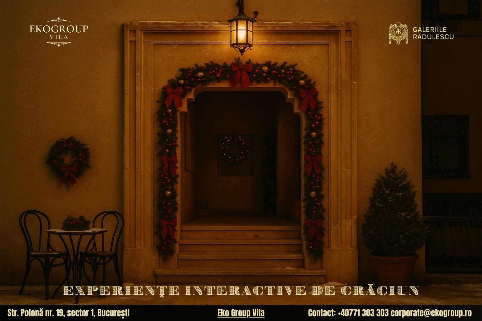 Activități de Crăciun cu farmec interbelic: o experiență unică la Eko Group Vila 14 Activități de Crăciun cu farmec interbelic: o experiență unică la Eko Group Vila
