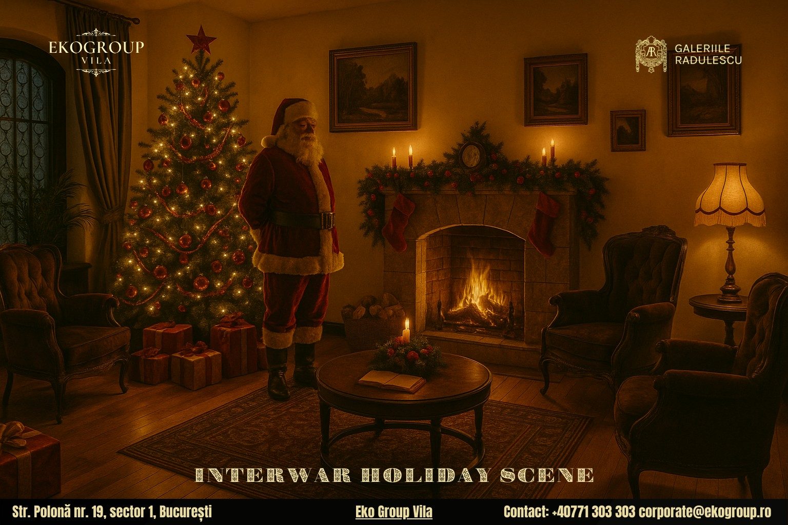 Legenda lui Moș Crăciun în cadrul Eko Group Vila: O privire plină de farmec către Crăciunul anilor ’30 5 Legenda lui Moș Crăciun în cadrul Eko Group Vila: O privire plină de farmec către Crăciunul anilor ’30